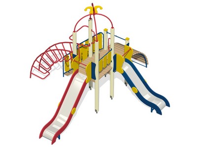 Детский игровой комплекс Домик Милли 4