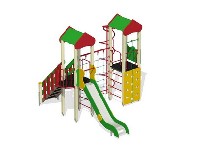 Игровой комплекс Багровые кубики 5
