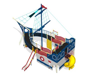 Игровой комплекс Морское судно 4