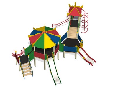 Игровой комплекс Маленький самурай 2